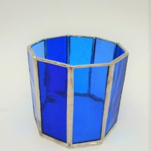 Un vitrail photophore 3D Tiffany